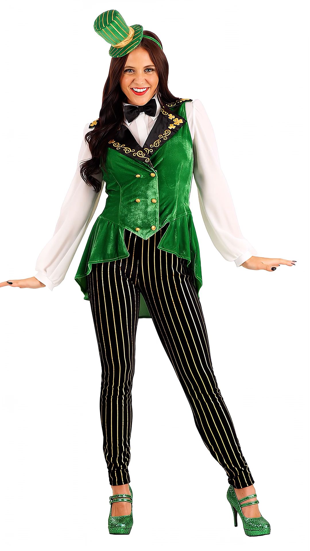 FUN1845AD Ai Women's Lavish Leprechaun Costume